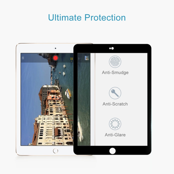 Película de vidrio templado a prueba de explosiones 9H 10D para iPad 5 y 6 de 9,7 pulgadas