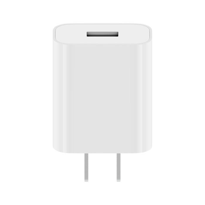 Adaptador de cargador de pared original Xiaomi 18W Cargador rápido USB de un solo puerto, enchufe de EE. UU.