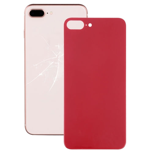 Tapa trasera de cristal con orificio para cámara grande de fácil reemplazo con adhesivo para iPhone 8 Plus, For iPhone 8 Plus (No Disassemble), For iPhone 8 Plus (Not Disassemble)