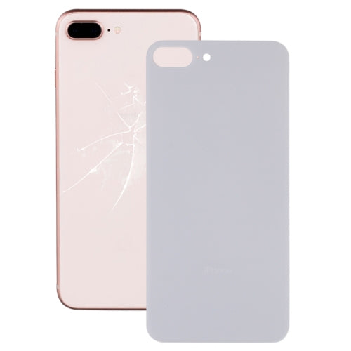 Tapa trasera de cristal con orificio para cámara grande de fácil reemplazo con adhesivo para iPhone 8 Plus, For iPhone 8 Plus (No Disassemble), For iPhone 8 Plus (Not Disassemble)