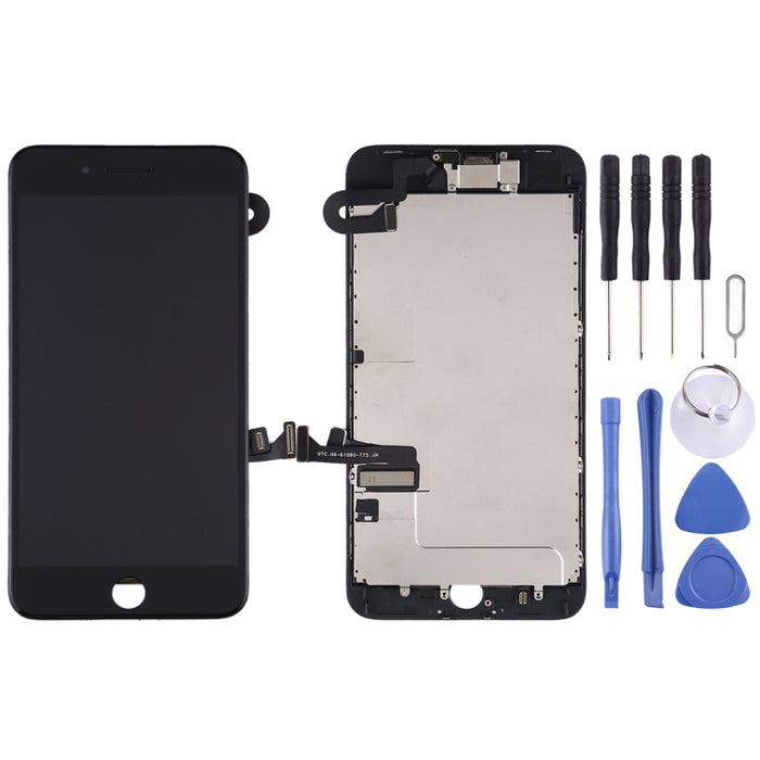 El ensamblaje completo de pantalla LCD y digitalizador incluye cámara frontal para iPhone 8 Plus, i8 Plus Black with Camera, i8 Plus White with Camera