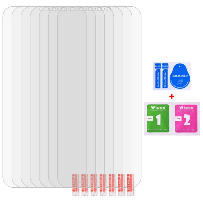Para iPhone 12/12 Pro 10 piezas 0,26 mm 9H 2.5D Película de vidrio templado (agujero abierto)