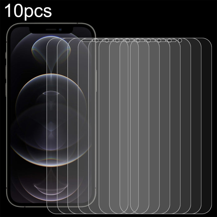 Para iPhone 12 Pro Max 10 piezas 0,26 mm 9H 2.5D Película de vidrio templado (agujero abierto)