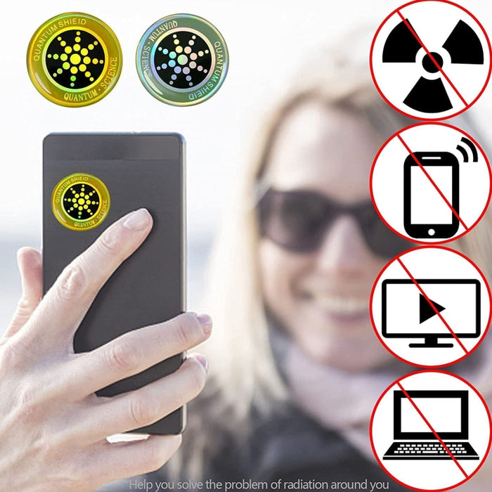 Etiqueta engomada anti radiación electromagnética del teléfono móvil