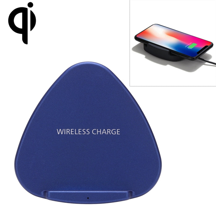QK11 10W ABS + PC Cargador inalámbrico Qi de carga rápida