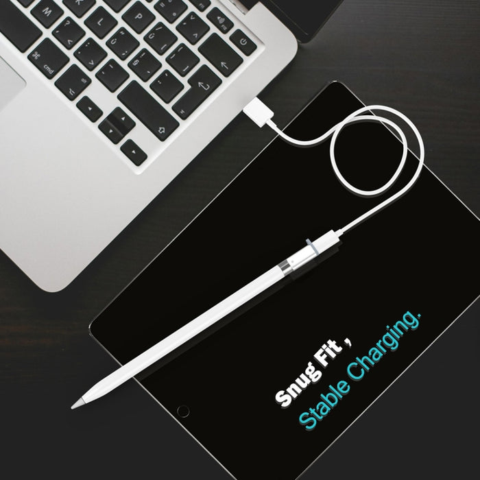 Adaptador de cargador Apple Pencil con carcasa de aluminio para iPad Pro