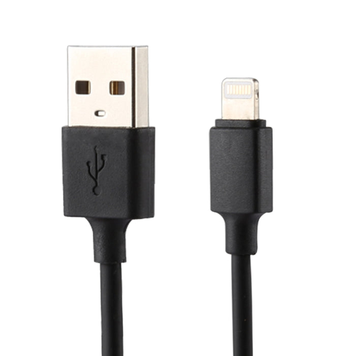 Para iPhone 5V 2.1A Cargador USB de identificación inteligente con cable de carga USB de 1 m a 8 pines, enchufe de la UE