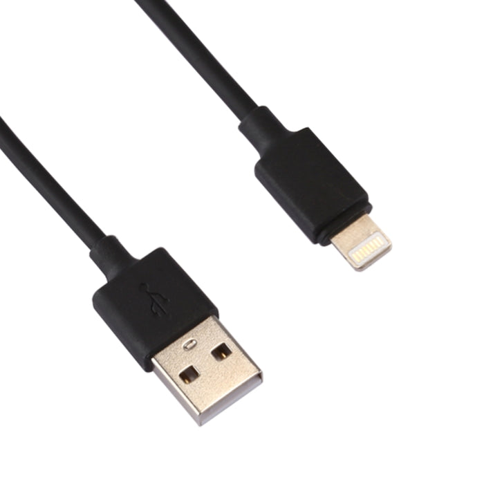 Para iPhone 5V 2.1A Cargador USB de identificación inteligente con cable de carga USB de 1 m a 8 pines, enchufe de la UE