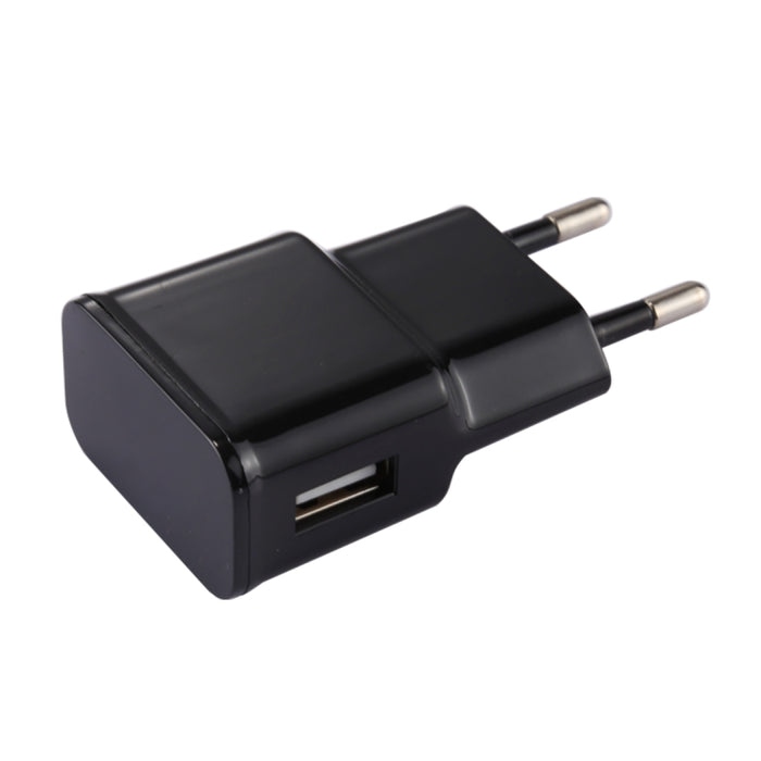 Para iPhone 5V 2.1A Cargador USB de identificación inteligente con cable de carga USB de 1 m a 8 pines, enchufe de la UE