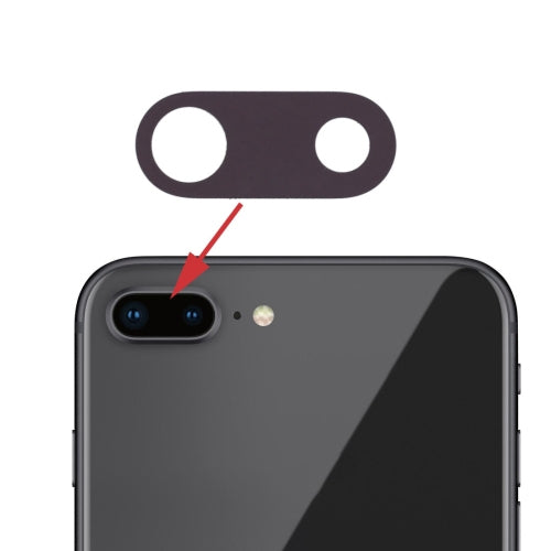 Lente de cámara trasera para iPhone 8 Plus, For iPhone 8P