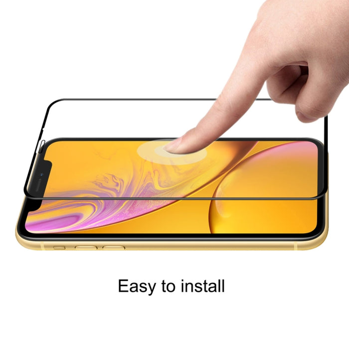 Para iPhone XR ENKAY Hat-Prince 0,26 mm 9H 6D Película de vidrio templado de pantalla completa curvada