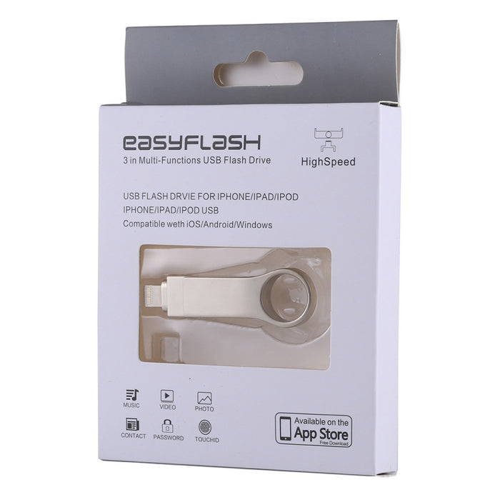 Unidad flash RQW-10D 2 en 1 USB 2.0 y 8 pines de 32 GB