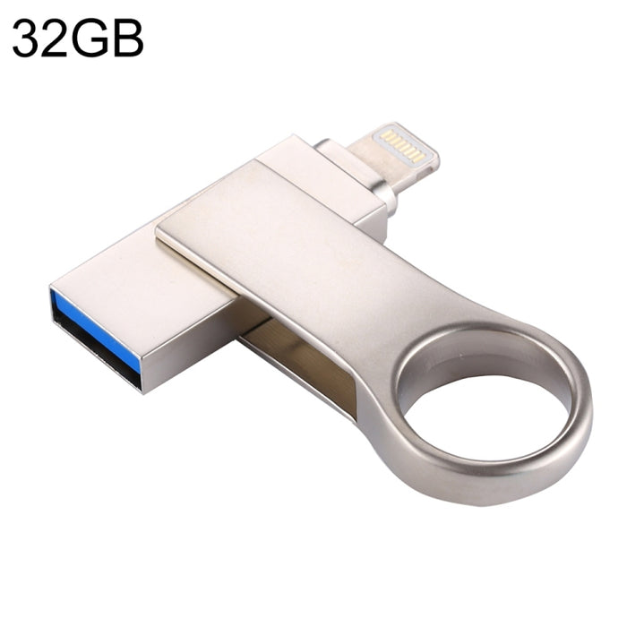 Unidad flash RQW-10D 2 en 1 USB 2.0 y 8 pines de 32 GB