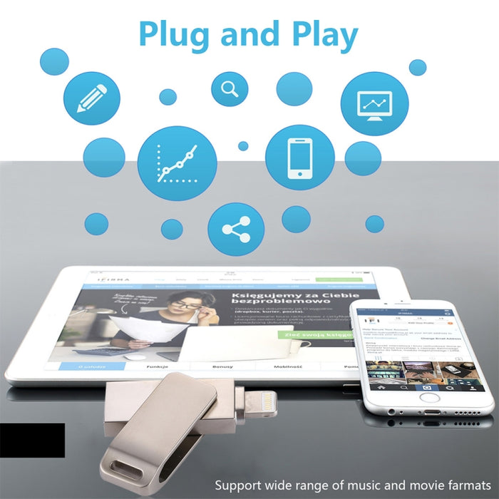 para iPhone, iPad, iPod y la mayoría de los teléfonos inteligentes Android y computadoras PC
