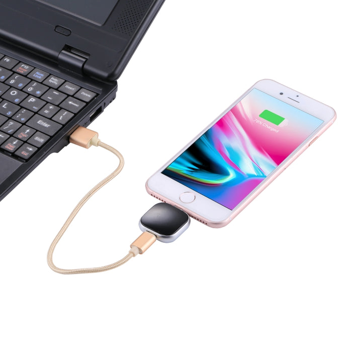 Unidad de disco flash multifuncional RQW-18S de 8 pines y 16 GB con cable USB / Micro USB a Micro USB