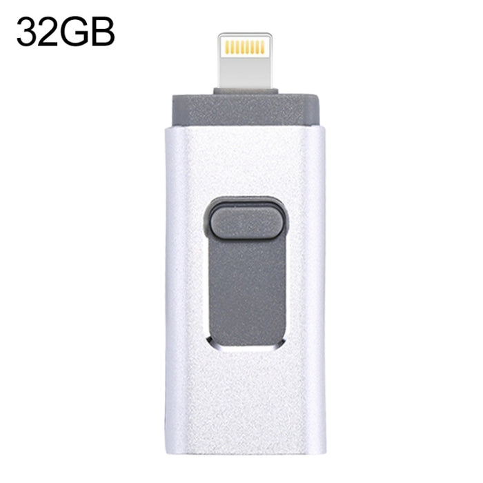 easyflash RQW-01B Unidad flash 3 en 1 USB 2.0 y 8 pines y micro USB de 32 GB