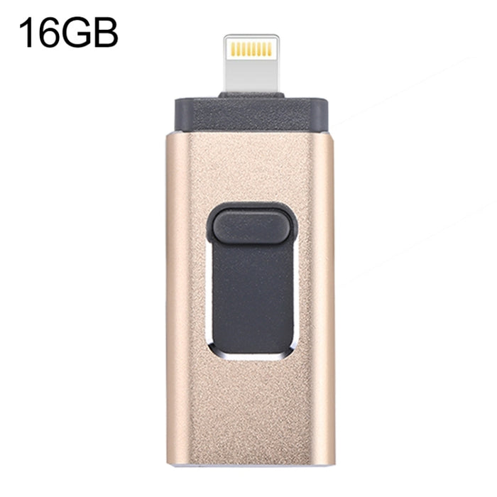 easyflash RQW-01B Unidad flash 3 en 1 USB 2.0 y 8 pines y micro USB de 16 GB
