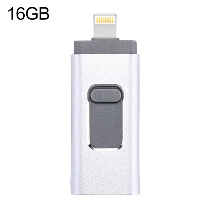 easyflash RQW-01B Unidad flash 3 en 1 USB 2.0 y 8 pines y micro USB de 16 GB