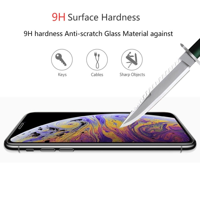 Para iPhone 11 Pro Max / XS Max 2 piezas ENKAY Hat-Prince 0,26 mm 9H 2.5D Película de vidrio templado