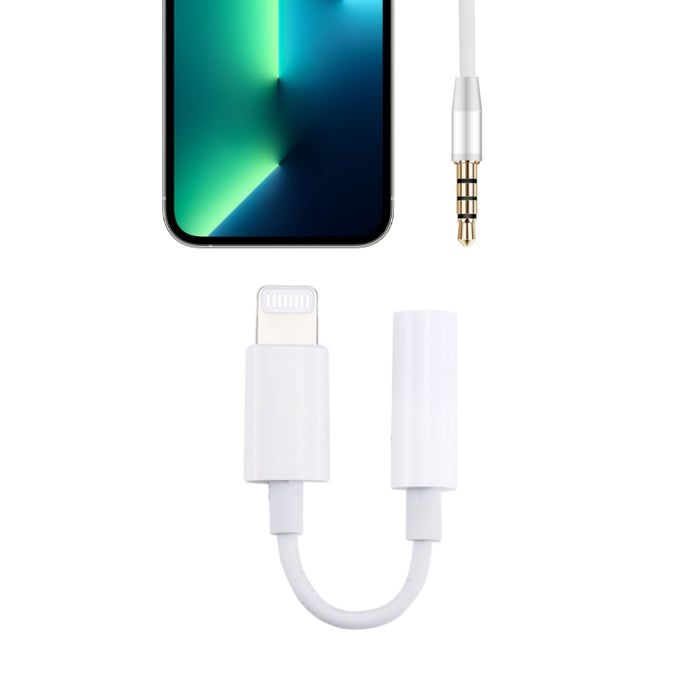 Cable adaptador de audio macho de 8 pines a hembra de 3,5 mm, necesita conectar Bluetooth, longitud: aproximadamente 7,5 cm