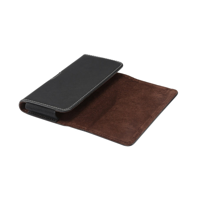 Funda de cuero para teléfono móvil Universal multifuncional con textura de piel de cordero para teléfonos inteligentes de 5,5 pulgadas o menos