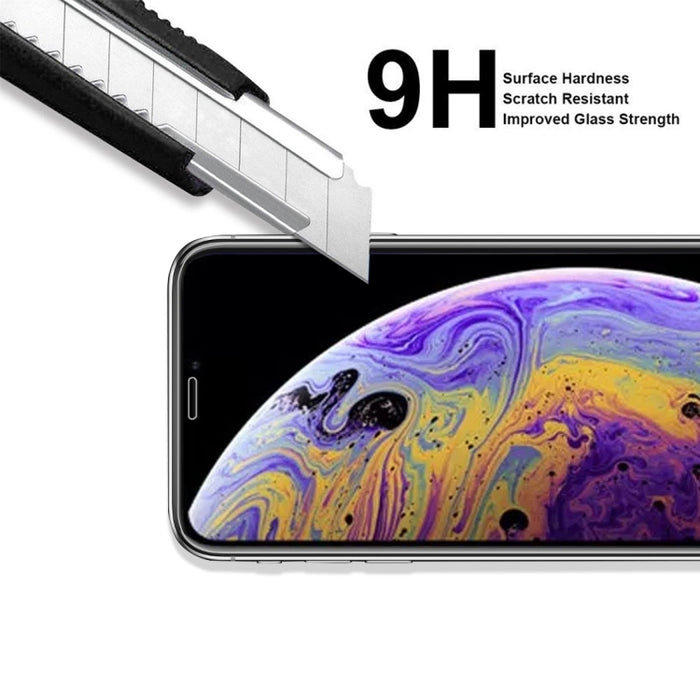 Para iPhone 11 Pro / XS / X 10 piezas ENKAY Hat-Prince 0,26 mm 9H 2.5D Película de vidrio templado
