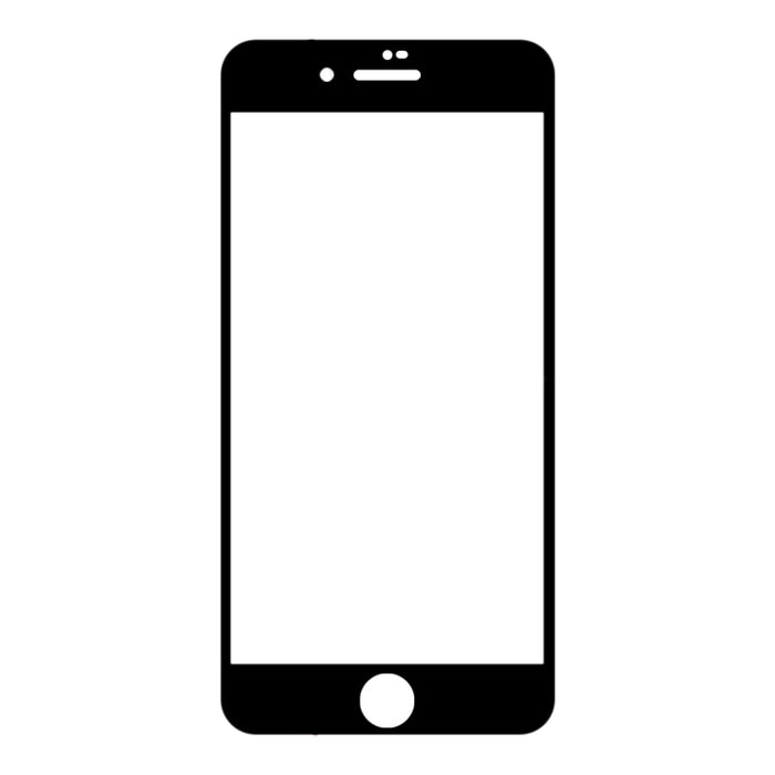 Película de vidrio templado HD de pantalla completa antirrayas 9H para iPhone 8 Plus y 7 Plus
