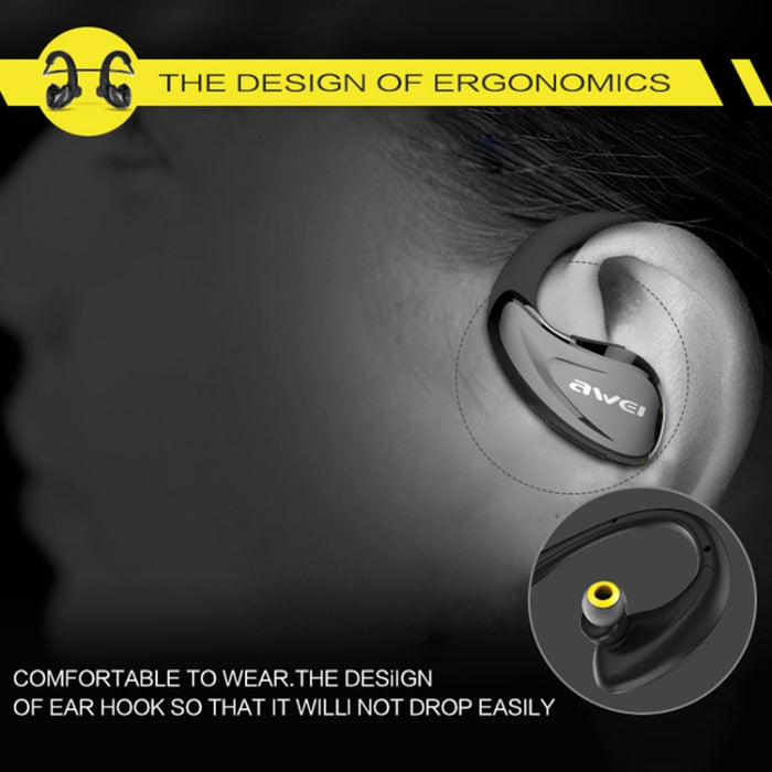 AWEI A880BL impermeable deportes Bluetooth CSR4.1 auriculares estéreo inalámbricos con función NFC