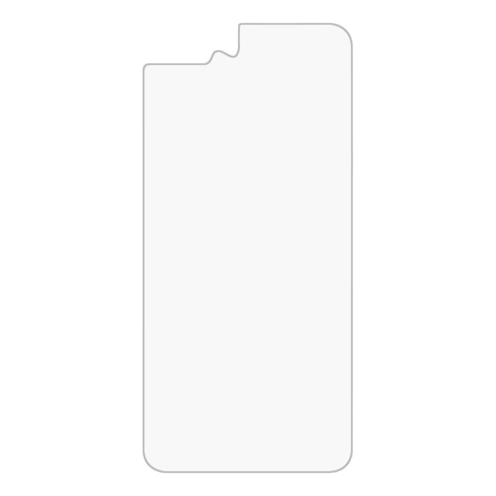 Para iPhone 8 Plus y 7 Plus, membrana trasera de 0,3 mm, dureza 9H, defensa de frontera de arco 2.5d, explota membrana trasera templada de alta calidad