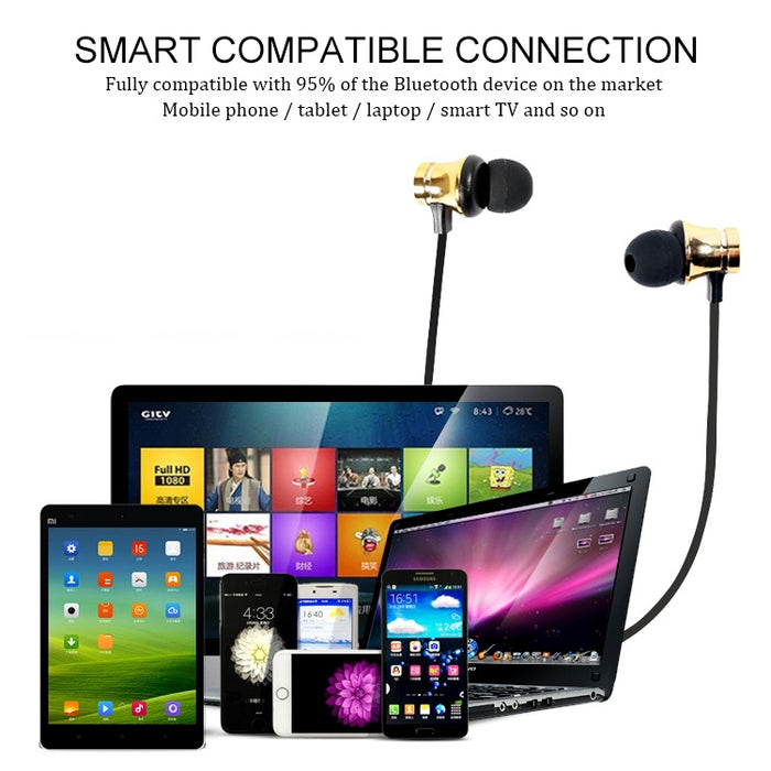 Auriculares internos magnéticos inalámbricos Bluetooth V4.2 XT11