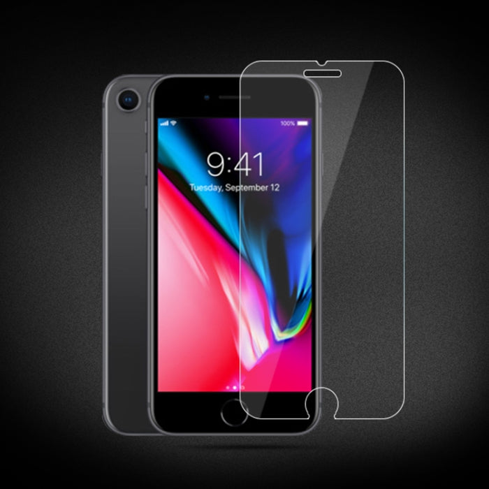 Película de vidrio templado mocolo de 0,33 mm 9H 2.5D para iPhone 8 Plus y 7 Plus