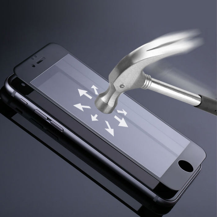 Película de vidrio templado de borde redondo 3D mocolo de 0,33 mm 9H para iPhone 8 Plus y 7 Plus