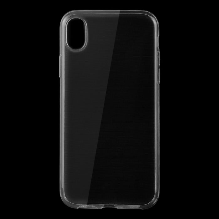 Para iPhone X / XS Funda protectora de TPU transparente ultrafina de 0,75 mm