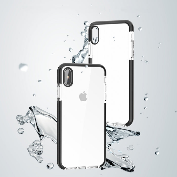 Para iPhone XS Max Funda de TPU suave altamente transparente