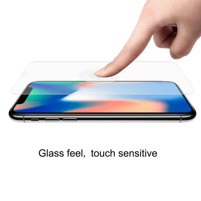 ENKAY Hat-Prince 0,1 mm 3D Protector de pantalla completa Película de hidrogel a prueba de explosiones para iPhone XS Max, material TPU + TPE + PET
