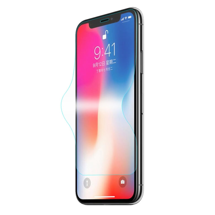 ENKAY Hat-Prince 0,1 mm 3D Protector de pantalla completa Película de hidrogel a prueba de explosiones para iPhone XS Max, material TPU + TPE + PET