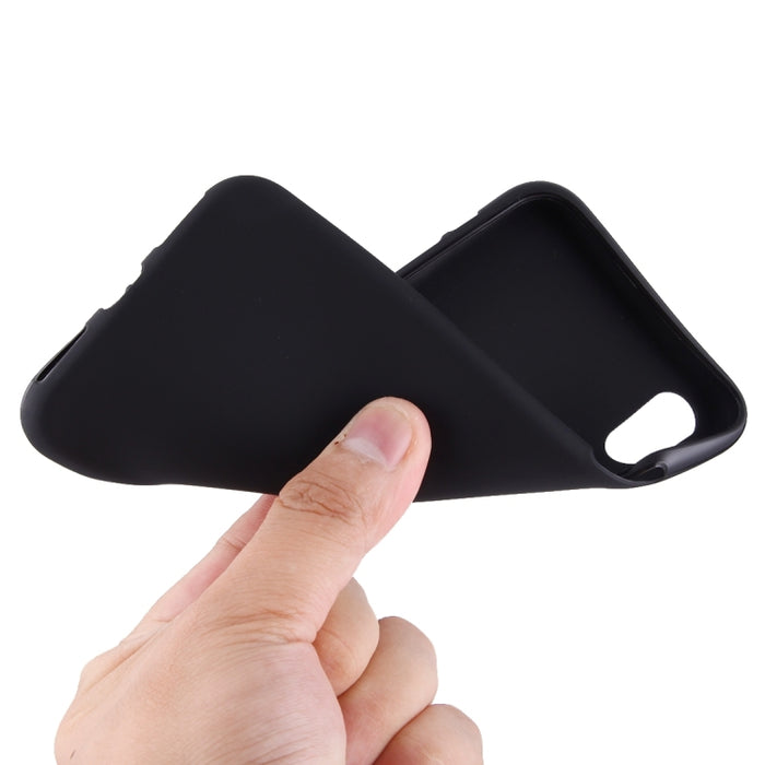 Para iPhone XS Max Funda de TPU suave esmerilada de color sólido