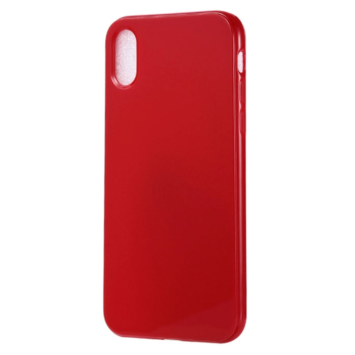 Para iPhone XS Max Funda de TPU color caramelo