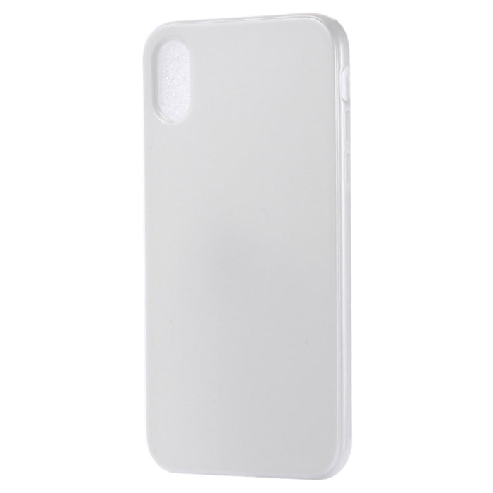 Para iPhone XS Max Funda de TPU color caramelo