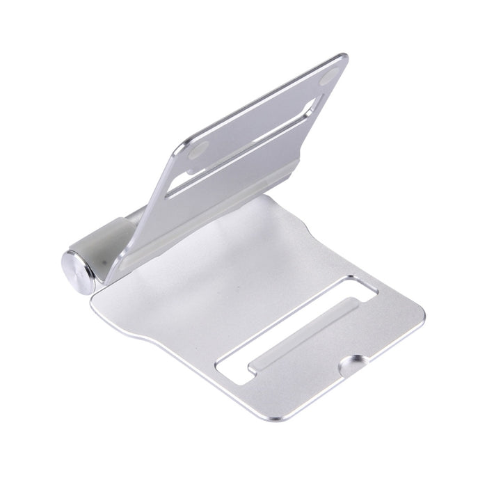 Soporte plegable ajustable portátil del tenedor de la tableta de escritorio de la aleación de aluminio del CNC para el iPad y el iPhone y la tableta