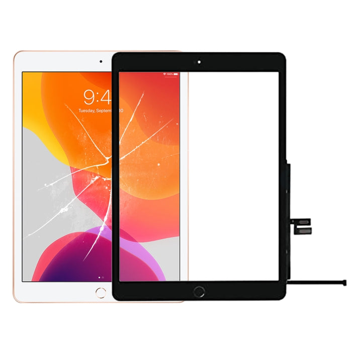 Panel Táctil con Botón Home para iPad 10.2 (2019) / 10.2 (2020) A2197 A2198 A2270 A2428 A2429 A2430, For iPad 10.2 (2019) / 10.2 (2020)