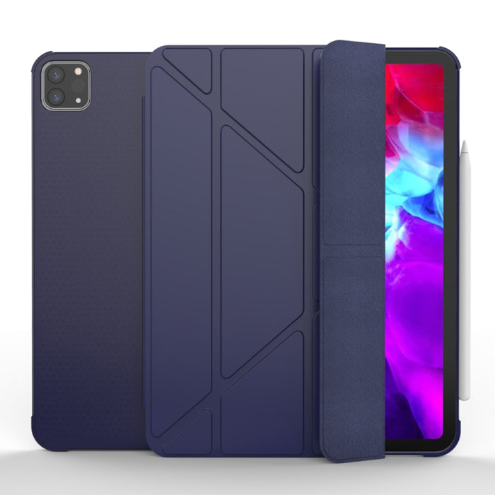 Funda para tableta de cuero TPU plegable múltiple para iPad Pro 11 2022/2021/2020/2018