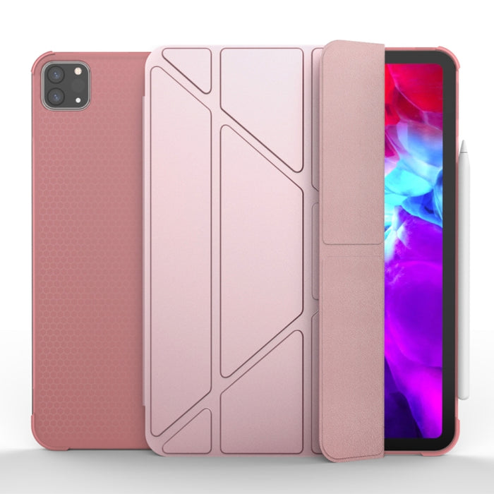 Funda para tableta de cuero TPU plegable múltiple para iPad Pro 11 2022/2021/2020/2018