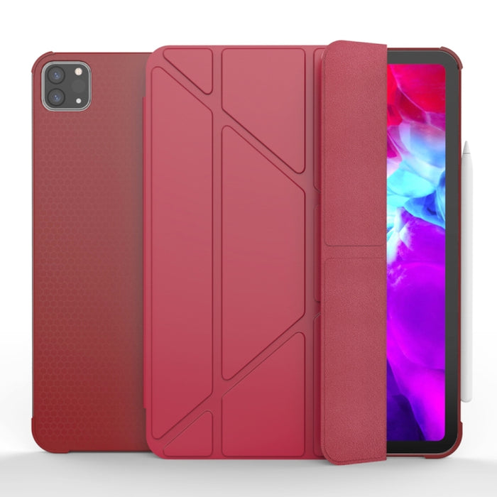 Funda para tableta de cuero TPU plegable múltiple para iPad Pro 11 2022/2021/2020/2018