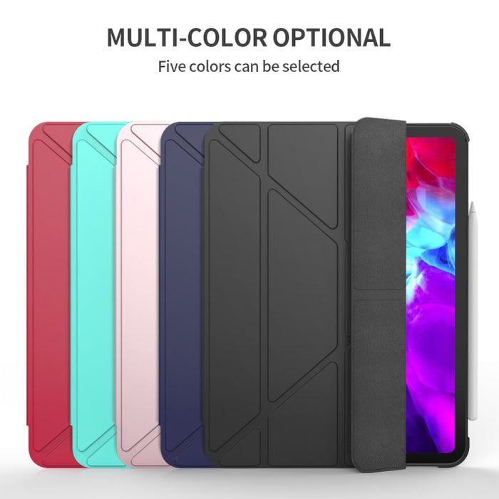 Funda para tableta de cuero TPU plegable múltiple para iPad Pro 11 2022/2021/2020/2018