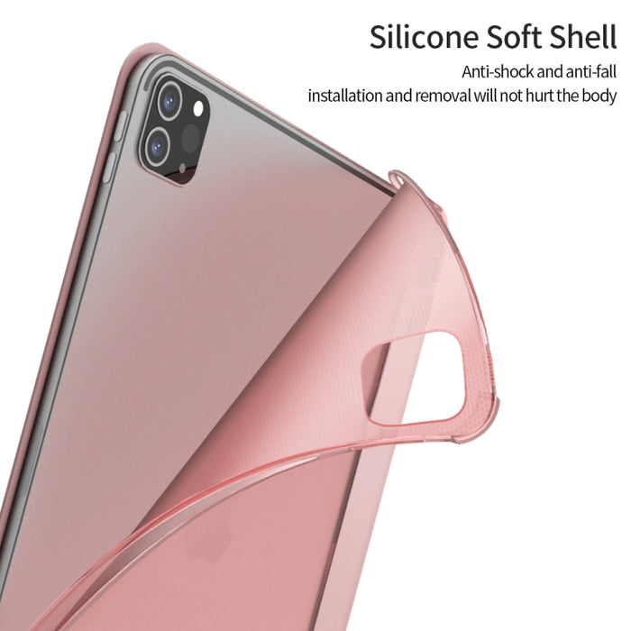 Funda para tableta de cuero TPU plegable múltiple para iPad Pro 11 2022/2021/2020/2018