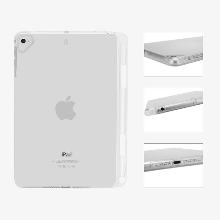 Funda protectora de TPU a prueba de golpes para iPad Mini 2019, con ranura para bolígrafo