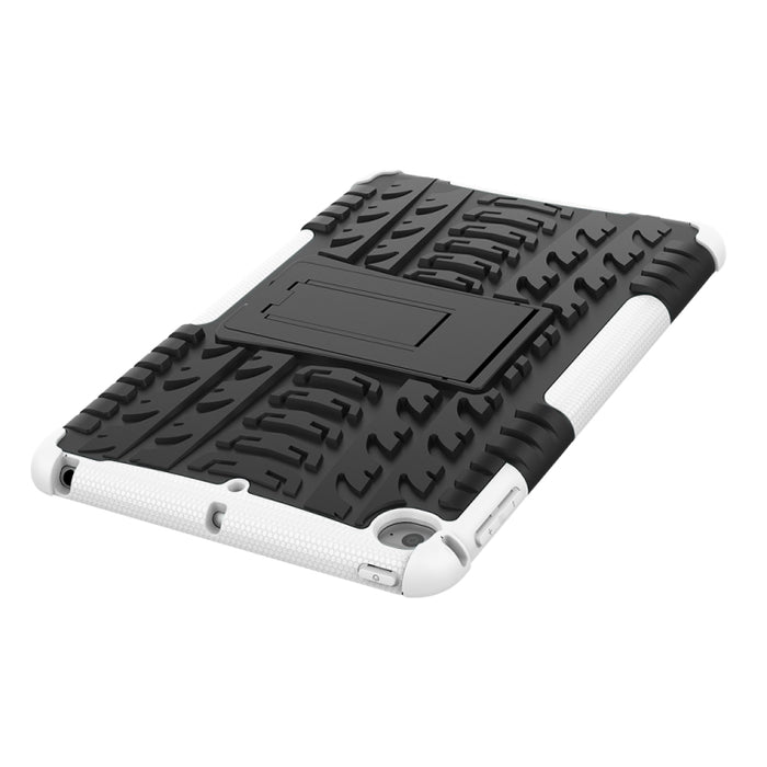 Funda a prueba de golpes con textura TPU+PC para iPad Mini 2019, con soporte