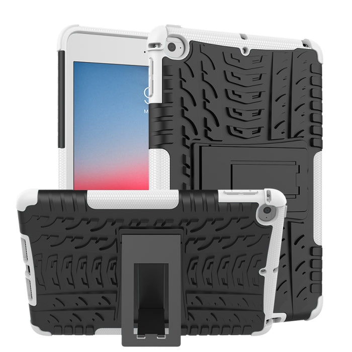 Funda a prueba de golpes con textura TPU+PC para iPad Mini 2019, con soporte