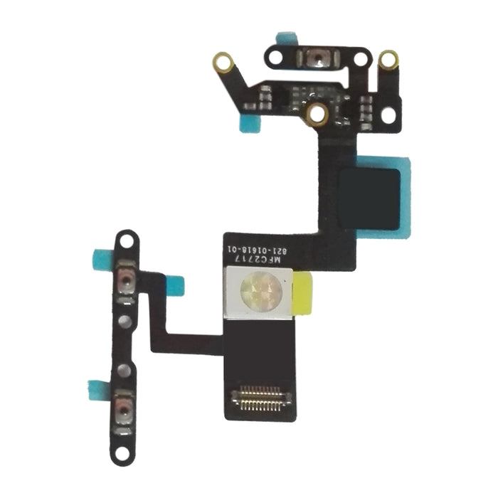 Botón de encendido, botón de volumen y cable flexible de linterna para iPad Pro de 12,9 pulgadas (2018) 3.° A1876 A2014 A1895 A1983, For iPad Pro 12.9 inch (2018) 3rd